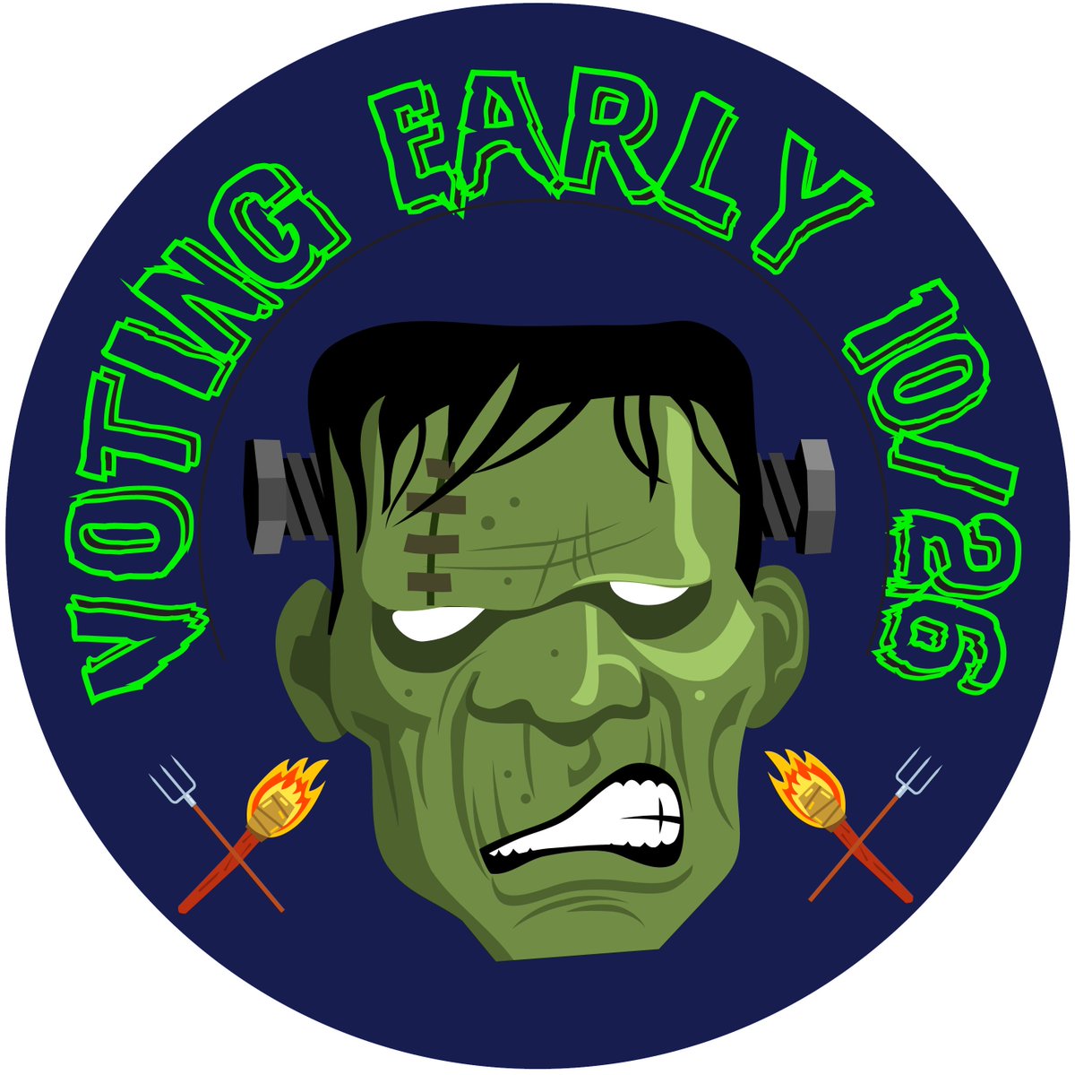 Tomorrow marks the 1st day in history when 🗽 New Yorkers will say #IVotedEarly! It's also 🔥#FrankensteinFriday🔥, so find your #EarlyVoting site, cast a ballot, make this sticker your profile pic and spread the word.

Find out where to #VoteEarly.
 👇
ow.ly/lp6650wORBs