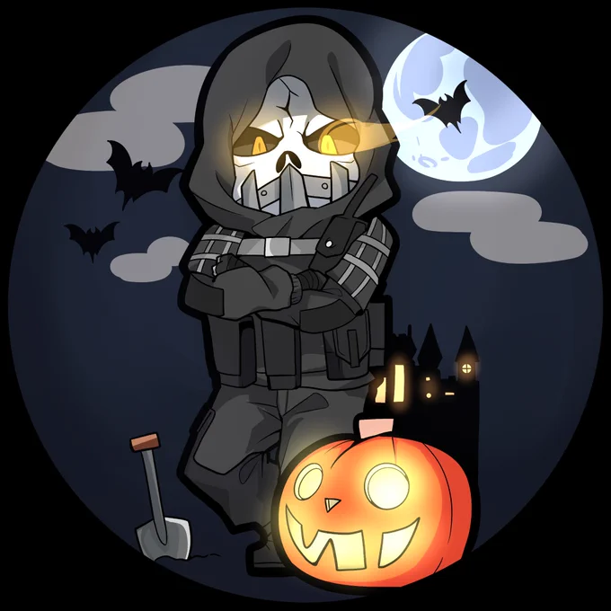 今回のハロウィンイベントでイチオシはカプカンかな〜
#R6S 