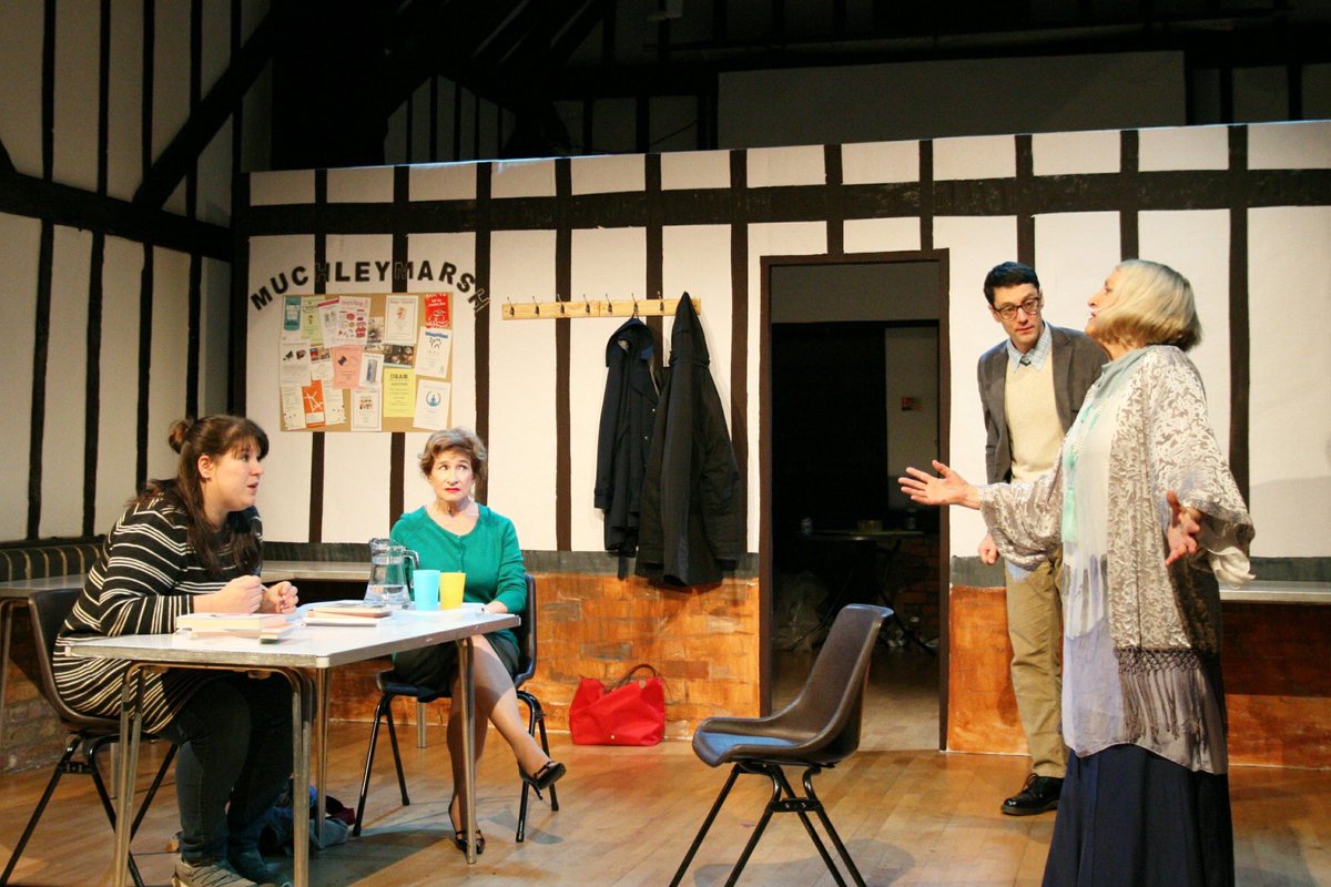 EnigmaTheatre's tweet photo. D.R.A.M. opened last night at @Riverhousebarn. Well done to cast and crew!
A few tickets still left for performances this evening and tomorrow.
https://t.co/J9pW9Ix57r https://t.co/XeQBnG49rY