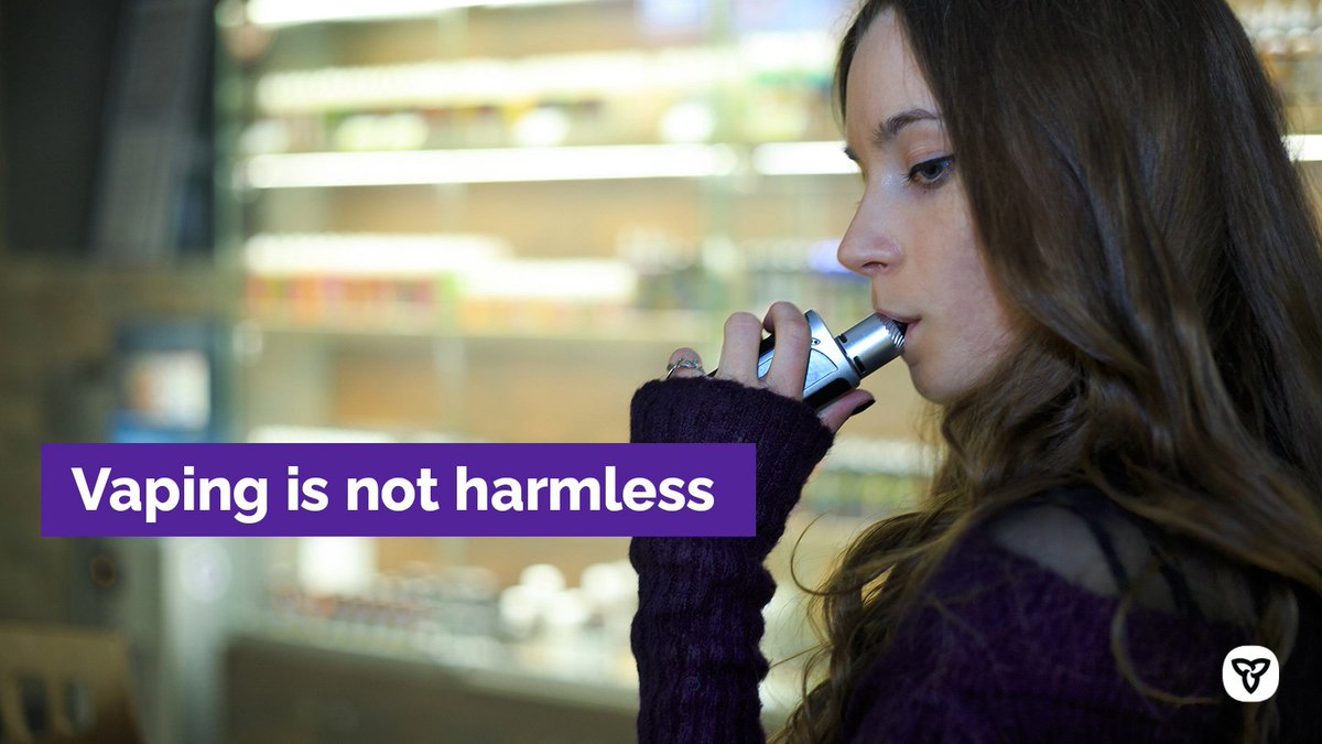 Ontario is taking action to protect youth from the dangers of #vaping. Restricting the promotion of vaping products in convenience stores and gas stations will help prevent youth from being exposed and influenced in a retail setting. news.ontario.ca/m/54321