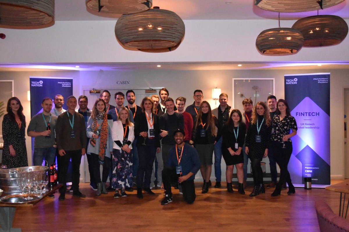 TechNation's tweet image. Fantastic to spend the last couple of days with the #TechNationFintech 2.0 cohort to kick off the programme, with great insight from @pierslinney

#WeAreTechNation

Find out more about the 23-strong cohort: technation.io/news/fintech-c…