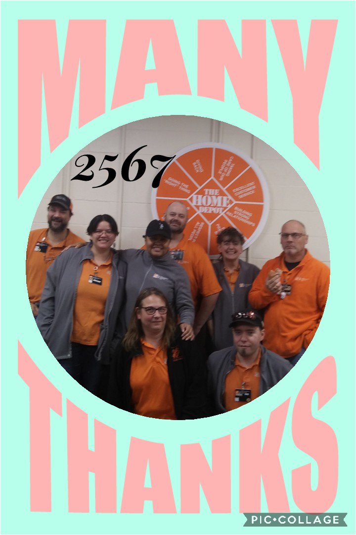 thd2567's tweet photo. What an amazing MET Team we have here at HD2567...We truly appreciate all your hard work each and every day!!! Keep up the great team work!😊🌟🤜 @OrrinBurkett @thd0063 @Jayhut06 @PaulDeveno @watlock5 @b163dedd5c28487 @RebeccaTHD @Trent2567THD @MichaelSFrye2 https://t.co/m9vFATF58o