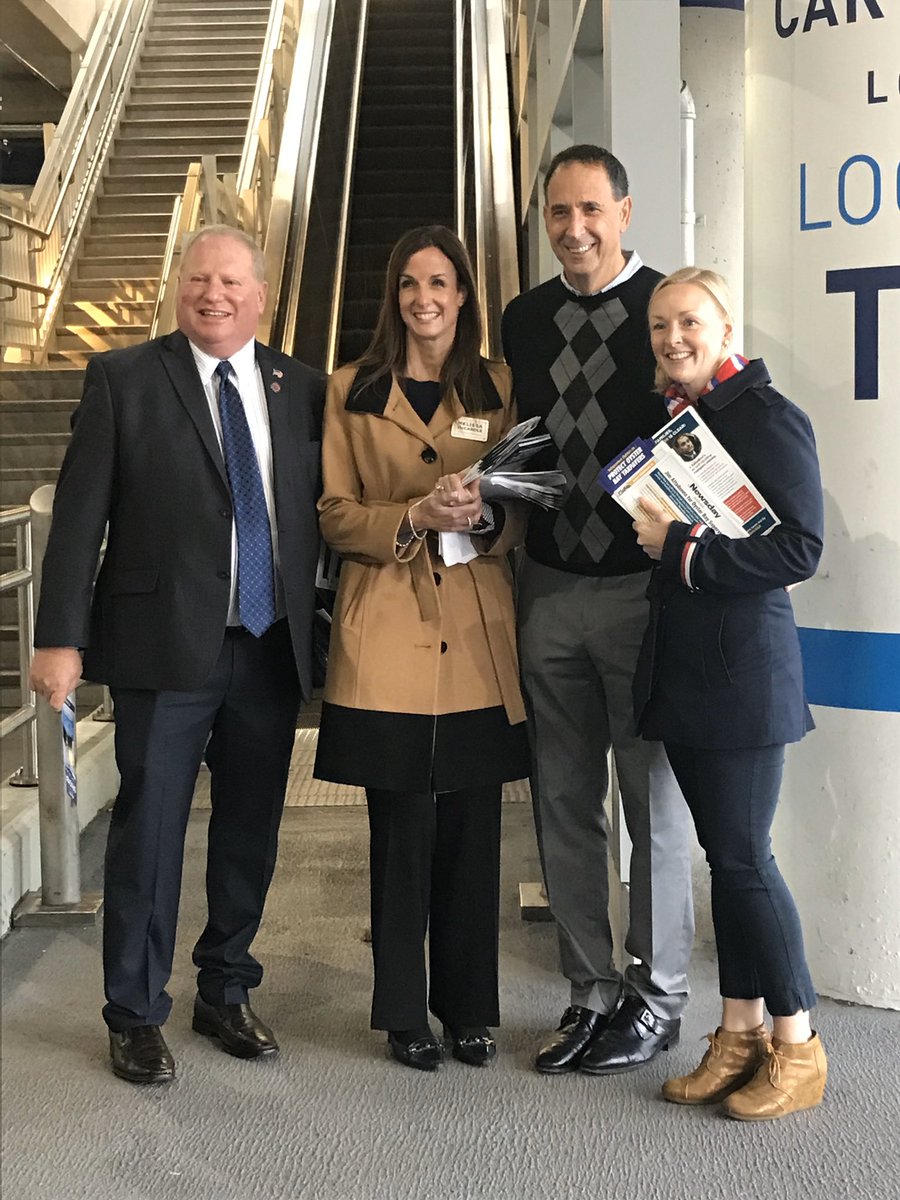 ElectMcCardle's tweet photo. Enjoyed to talking to voters at the Hicksville Train Station this morning. People are ready for the start of  early voting tomorrow and are excited to vote Row A all the Way! #McCardleforCouncil #TeamAltadonna #RowAAlltheWay @ArnoldDrucker @Altadonna4TOB @ElectErinGuida https://t.co/JcmzdxOlz1