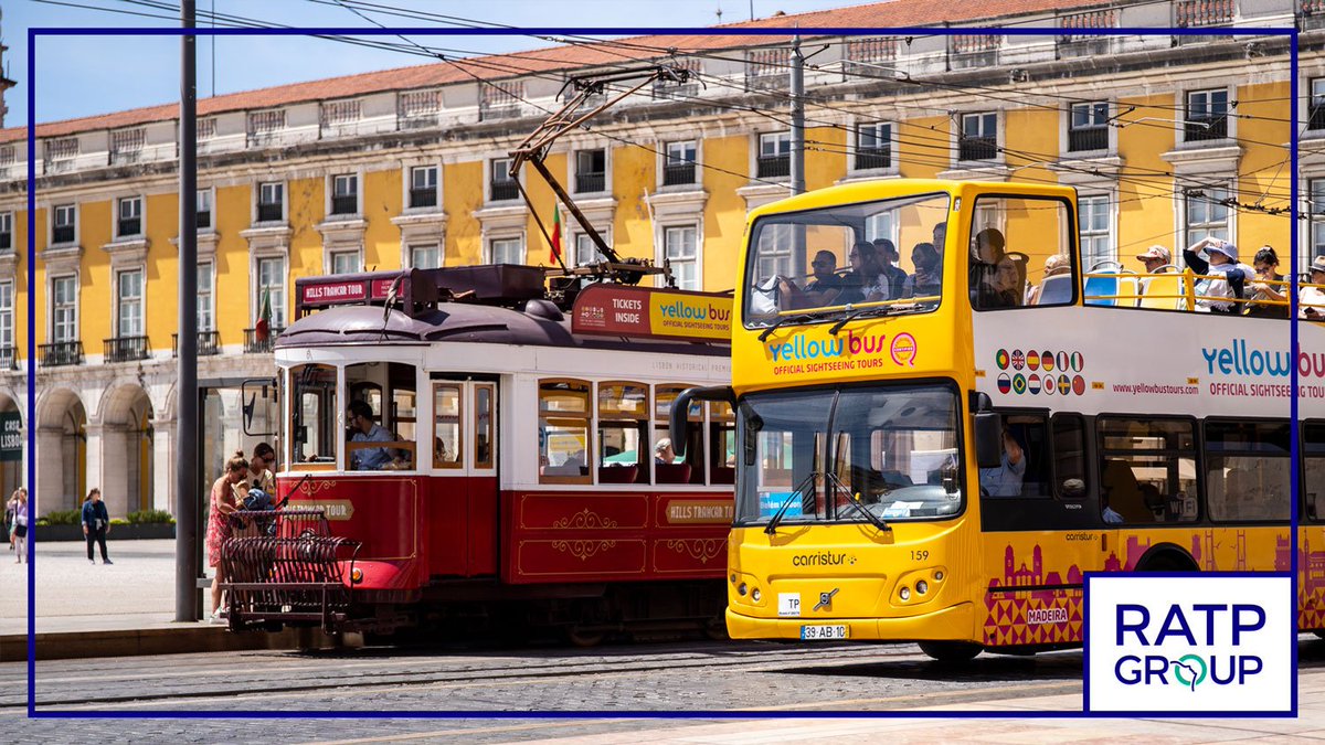RATPgroup's tweet photo. [#Tourisme] L'alliance internationale #Extrapolitan lancée par le #groupeRATP pour créer un collectif des meilleurs opérateurs de bus touristiques du monde, élargit son réseau à deux nouvelles destinations 🇵🇹 : Lisbonne et #Porto▶️ https://t.co/PpvRa8fjay https://t.co/Qo8O3qAk24