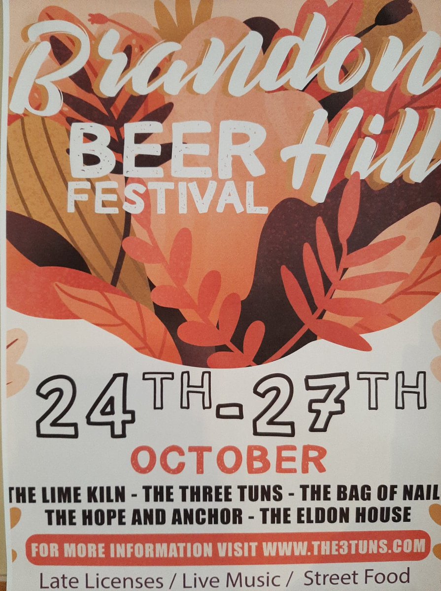 thetuns's tweet photo. Join us for the Brandon Hill Beer Festival, from the 24th to the 27th of October. Day two!!
#latelicenses #livemusic #streetfood #beer #pub #event #threetuns #october #bristol #brandonhill #beerfestival https://t.co/heNYyJu6Dm