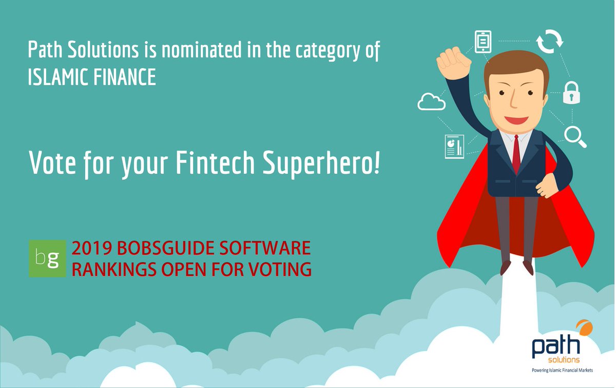 PathSolutions's tweet image. Have your say and vote for #PathSolutions in the 2019 #Bobsguide Software Rankings!
surveygizmo.eu/s3/90179491/Bo…
#Fintech #Vote #IslamicFinance #Superhero
#WeArePathSolutions
#WeDoNotCompeteWeDominate
