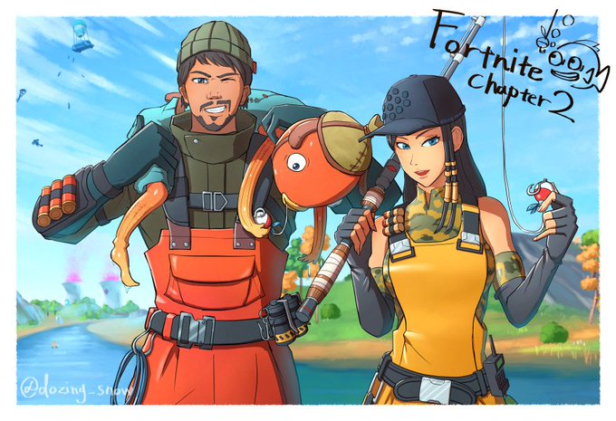 シャンティさん がハッシュタグ フォートナイトイラスト をつけたツイート一覧 1 Whotwi グラフィカルtwitter分析