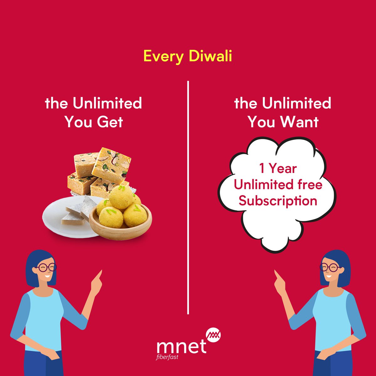 MNetFiberFast1's tweet photo. The season of Soan Papdi is here!
Happy #SoanPadpi Days!π€£π
.
.
.
Mnet Fiber Fast | The Best ISP in Guwahati.
.
.
.
.
#soanpadpi #diwali2019 #Diwali #Sweets #MnetFiberFast #IspInGhy https://t.co/1ce705R7SZ