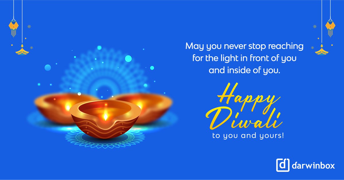 thedarwinbox's tweet image. Here’s to unleashing new possibilities in #HR and lighting the way for a #SmarterWorkLife. Happy Diwali from team #Darwinbox!

#diwali2019