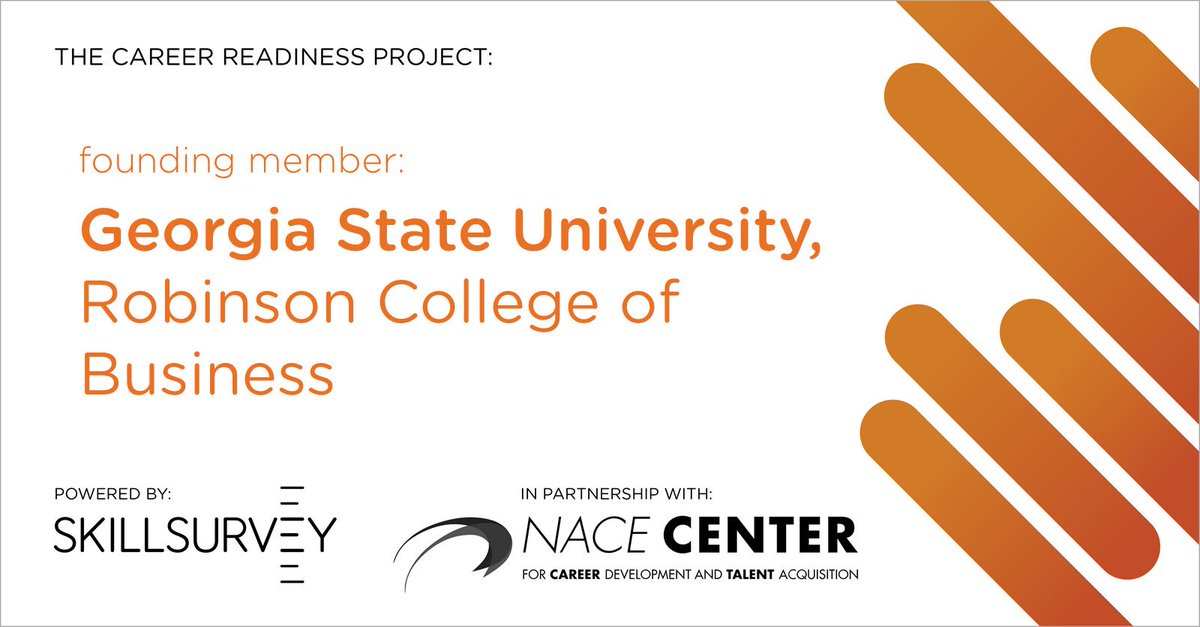 SkillSurvey's tweet photo. We’re thrilled to have @RobinsonCollege as a Founding Member of The #CareerReadinessProject, run in partnership with @NACEOrg #NACECenter. Learn more: https://t.co/D7s9LtshQ3 #careerreadiness #careerdevelopment https://t.co/HRzTPG568G
