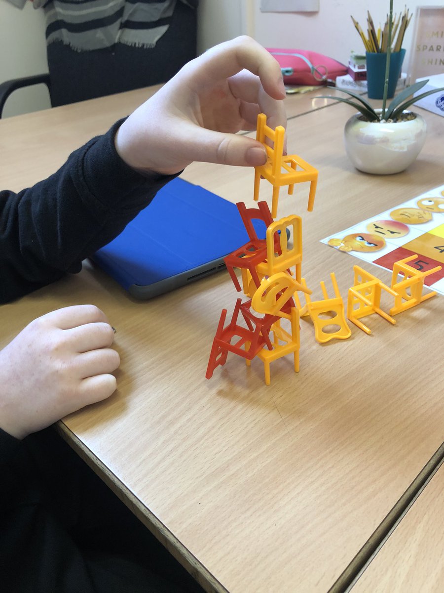 SPark2607's tweet photo. Challenging ourselves building a tower of chairs for our starter today. Building resilience and problem solving skills. #watchusgrow @IWBSPrimary https://t.co/gXMNtZMYXg