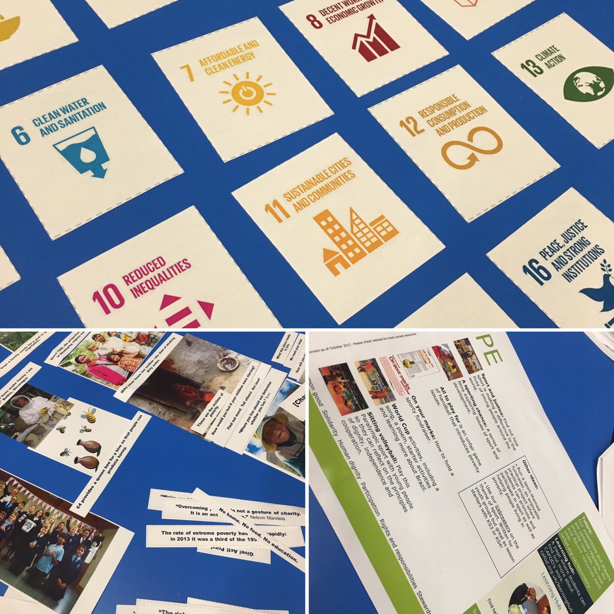 Good day with <a href="/CAFODSchools/">CAFOD Schools</a> <a href="/CAFOD/">CAFOD</a> #ConnectingClassrooms really great ideas to use in lessons