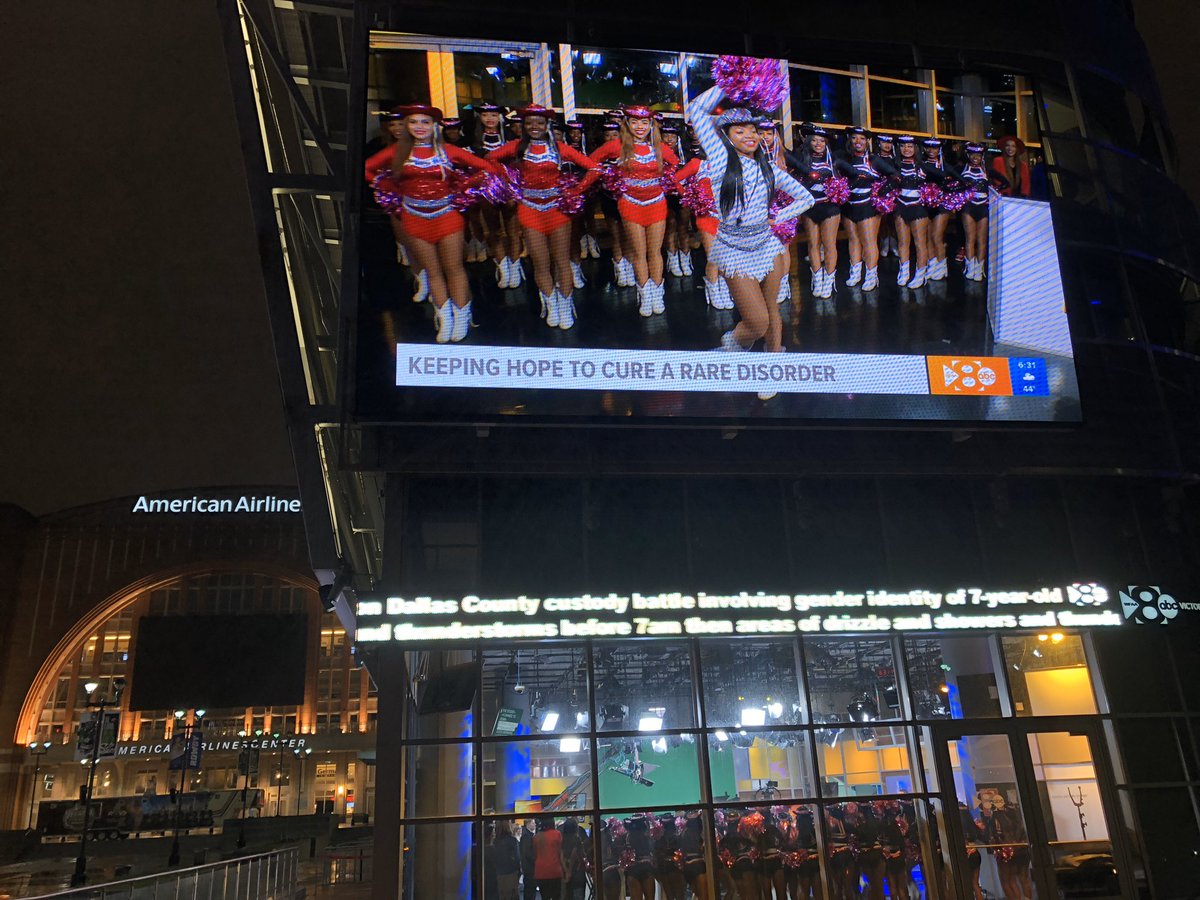 CHHSHighstepper's tweet photo. The Highsteppers had an awesome experience this morning at WFAA! Thank you to a Chance to Soar for donating to our organization &amp; giving us this amazing opportunity! We look forward to a continued partnership❤️ @cedarhillisd @CHLonghorns @CHFineArts @Mr_Miller1911 @chance_to_soar https://t.co/WnFJvDFfYD