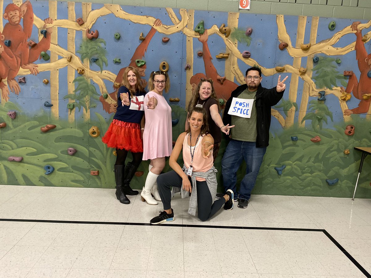 This team Spices up my life! #dressupweek