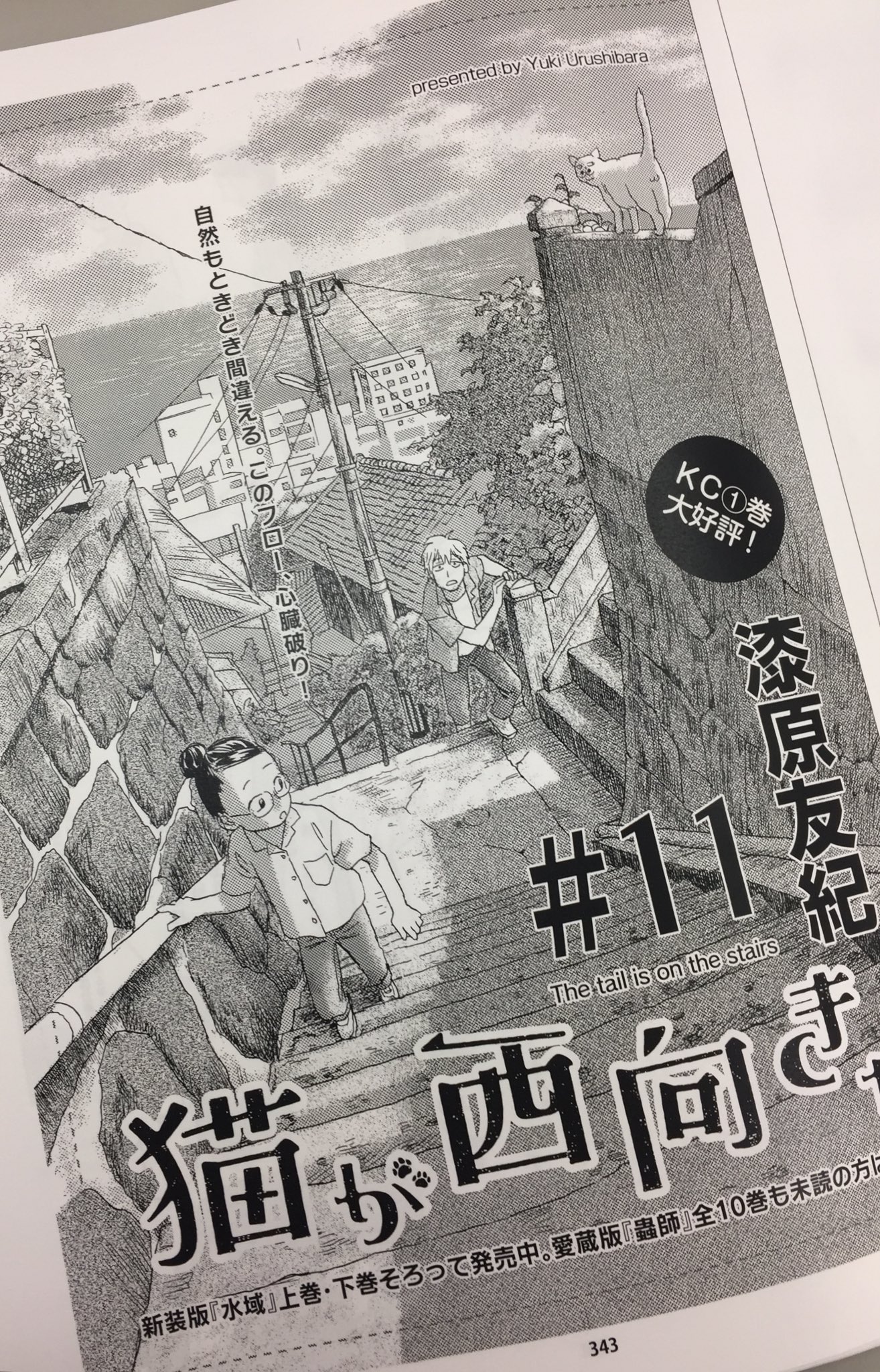 漆原友紀 Official 猫が西向きゃ 発売中 Urushi Official Twitter