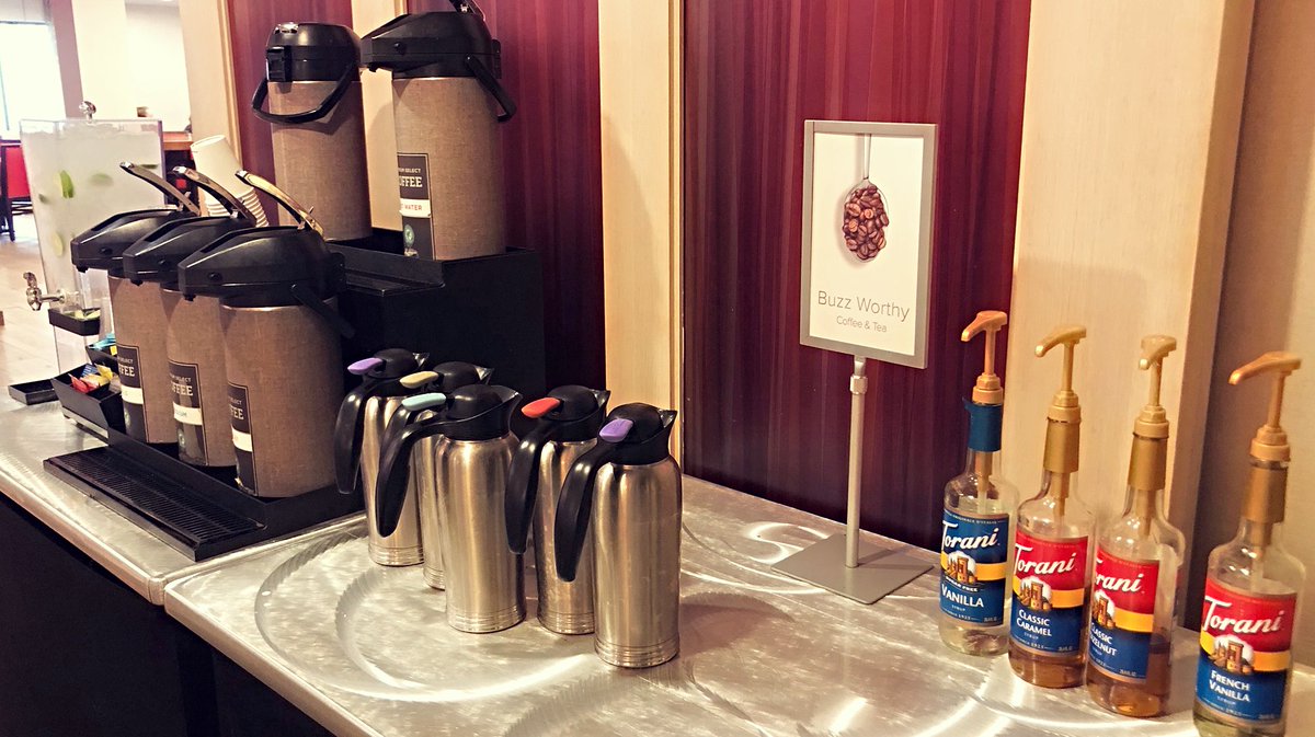 FairfieldInnCLT's tweet photo. HAPPY FRIDAY! Is there any better way to start the weekend than with a boost from the coffee bar? https://t.co/gvUn0O2mLH