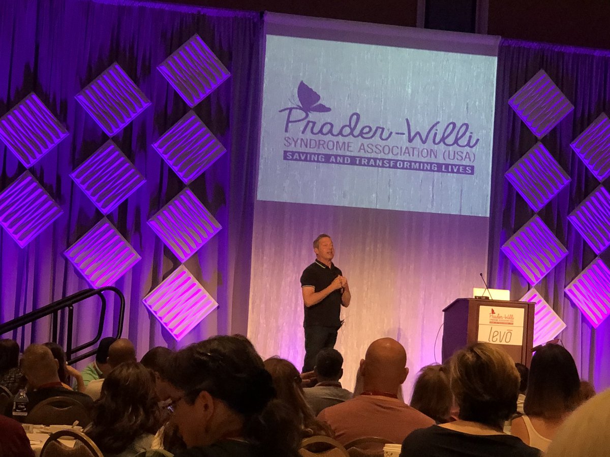 PWSAUSA's tweet photo. We are being inspired by Rick Guidotti of Positive Exposure about seeing the beauty of everyone - the human behind the syndrome.
#PWSA2019 #PWSAUSA #PWSAsaves #PraderWilliSyndrome #PWSpower #PositiveExposure https://t.co/p4tDIKoBCs