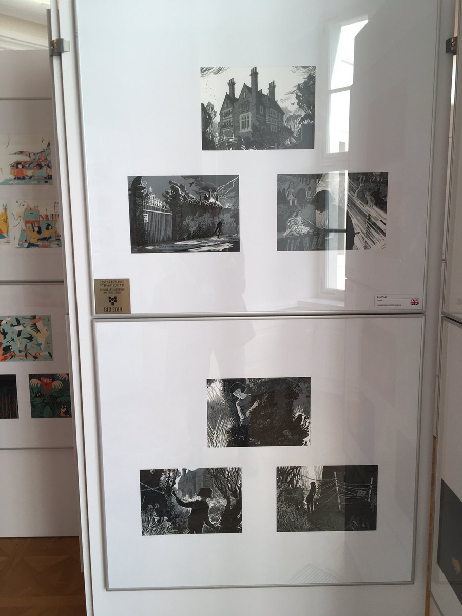 DixPam's tweet photo. At BIB Bratislava the UK’s @DFB_storyhouse has been awarded honorary publisher for @pam_smy wonderful Thornhill https://t.co/e8NiOkYnzU
