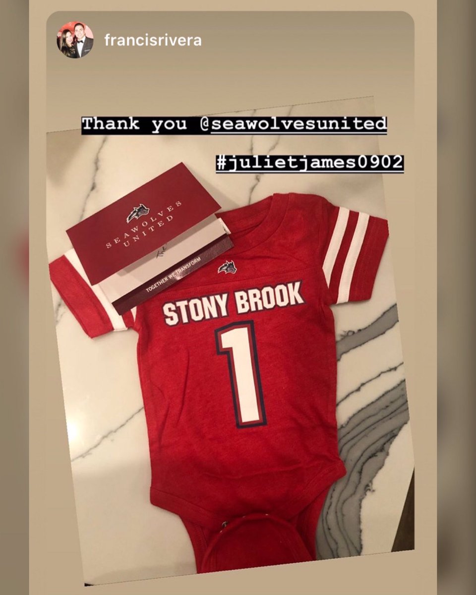 SeawolvesUnited's tweet photo. We love when our @sbathletics alumni with new #seapups receive our onesies ππΆ Please continue to keep us in the loop with your new additions! #seawolvesunited #futureseawolves https://t.co/H3ouECfCJh