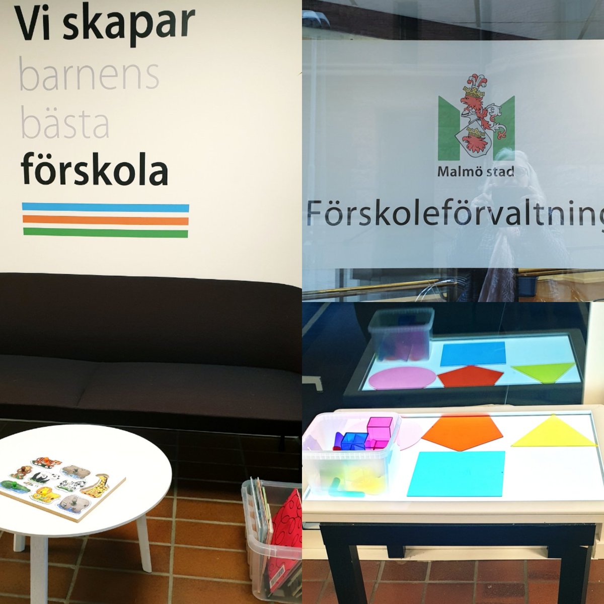 lotta_damberg's tweet photo. Tydligt redan i entrén vilka som är i fokus 👍 tack för ett givande besök @malmostad #sklförskola @TornbergAnna https://t.co/51y334pbjd