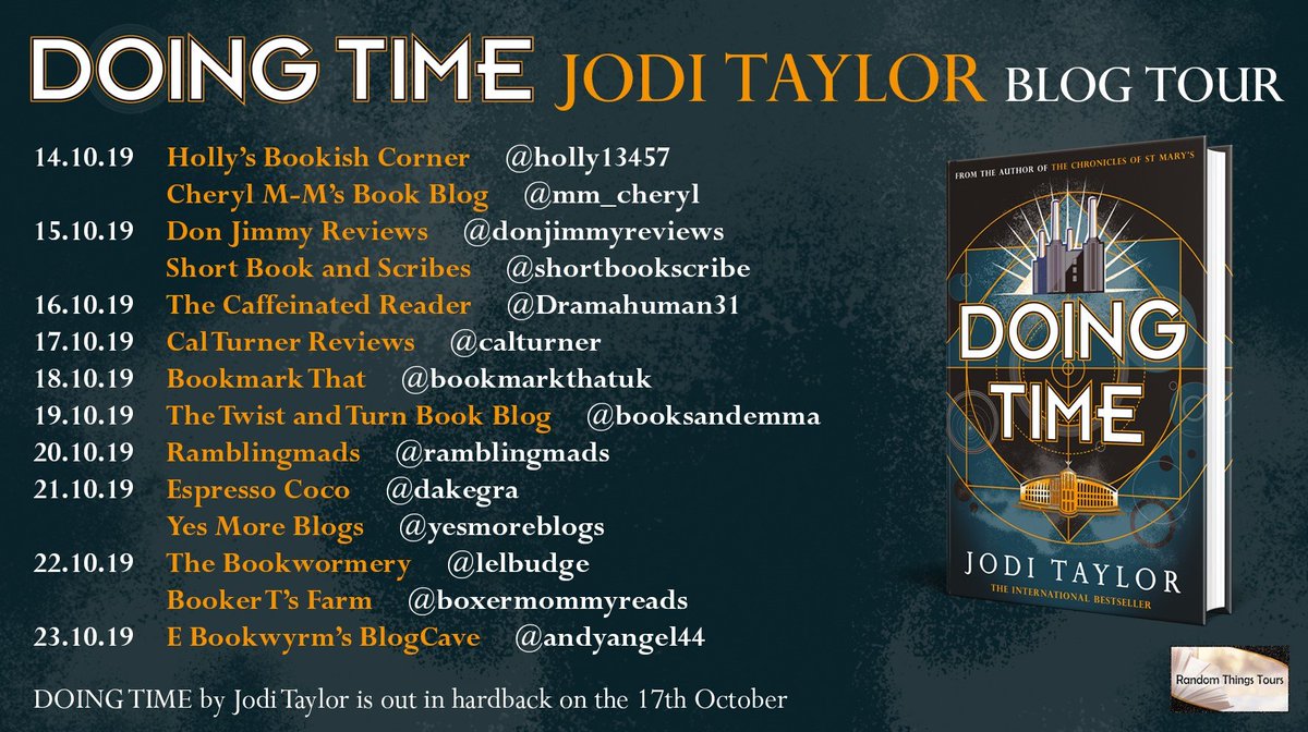 annecater's tweet image. Huge thanks to the #RandomThingsTours bloggers who took part in the Blog Tour for #DoingTime by @joditaylorbooks with @headlinepg - it's been great fun!

@ramblingmads 
@dakegra