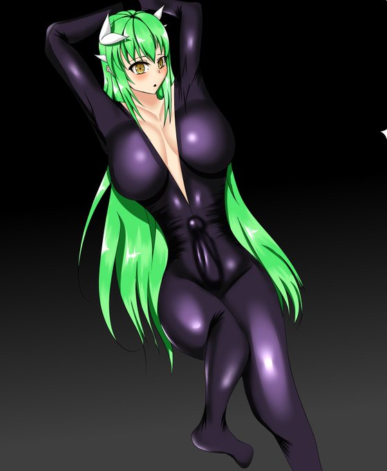 キャットスーツふたなりきよひー#FGO 