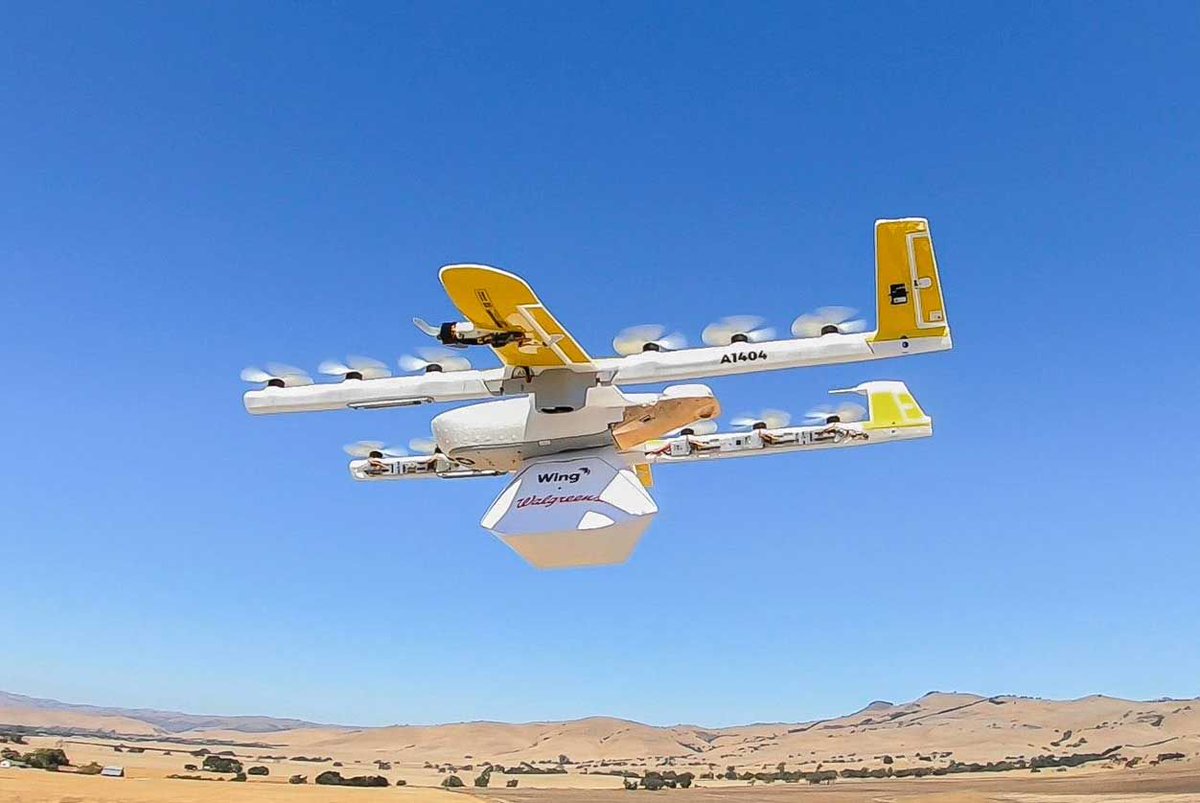 Les #drones #Wing <a href="/Google/">Google</a> obtiennent le droit de #livrer aux #USA !
"Wing a reçu l’autorisation du FAA pour exploiter ses drones de livraison. Aux États-Unis, Wing est ainsi la première entreprise à concrétiser la livraison commerciale par drone."
buff.ly/2P6u4vc