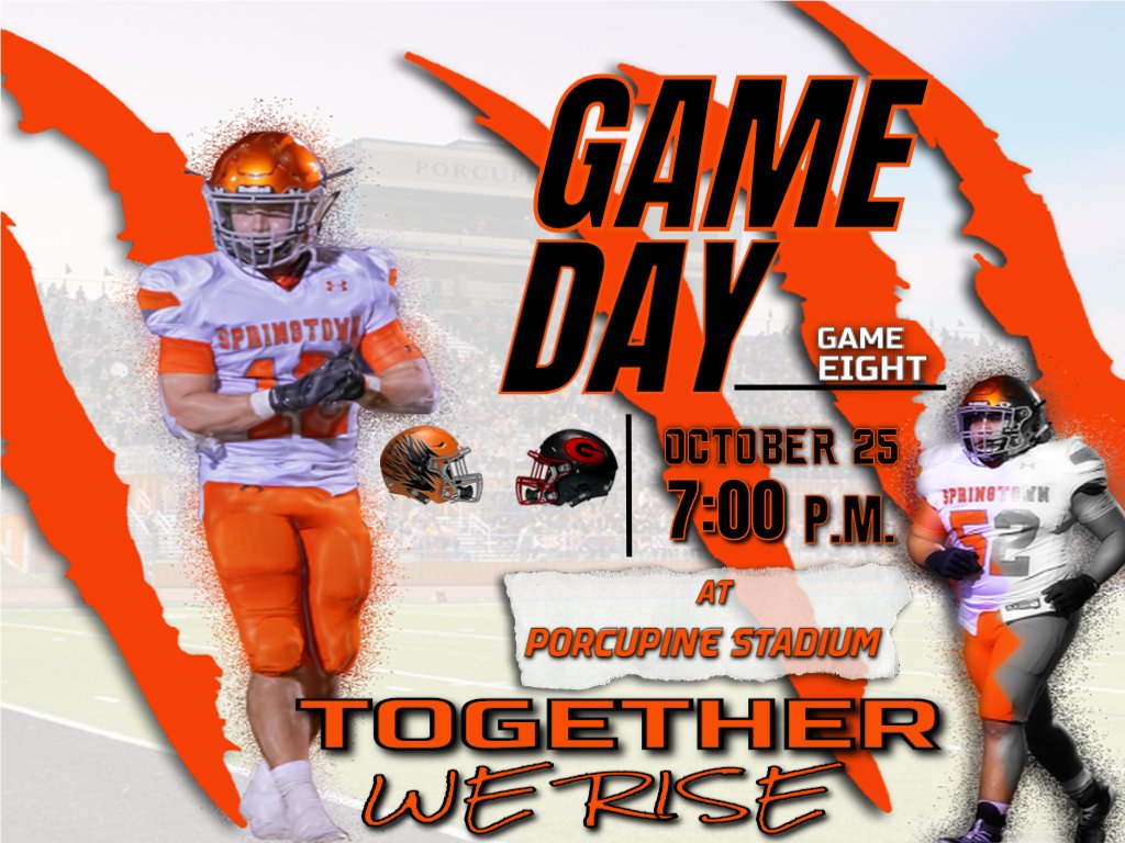PineFootball's tweet photo. 🔔GAMEDAY🔔
🏈 Porcupines vs Gainesville 
⚠️ District Game #3
📍  Porcupine Stadium
⏰ 7:00 P.M.
🎙https://t.co/DmBDF22Pju
    *Scroll down to porcupines*

#beatgainesville
#txhsfb
#txhsfbgameday https://t.co/6h0Bum9A5i