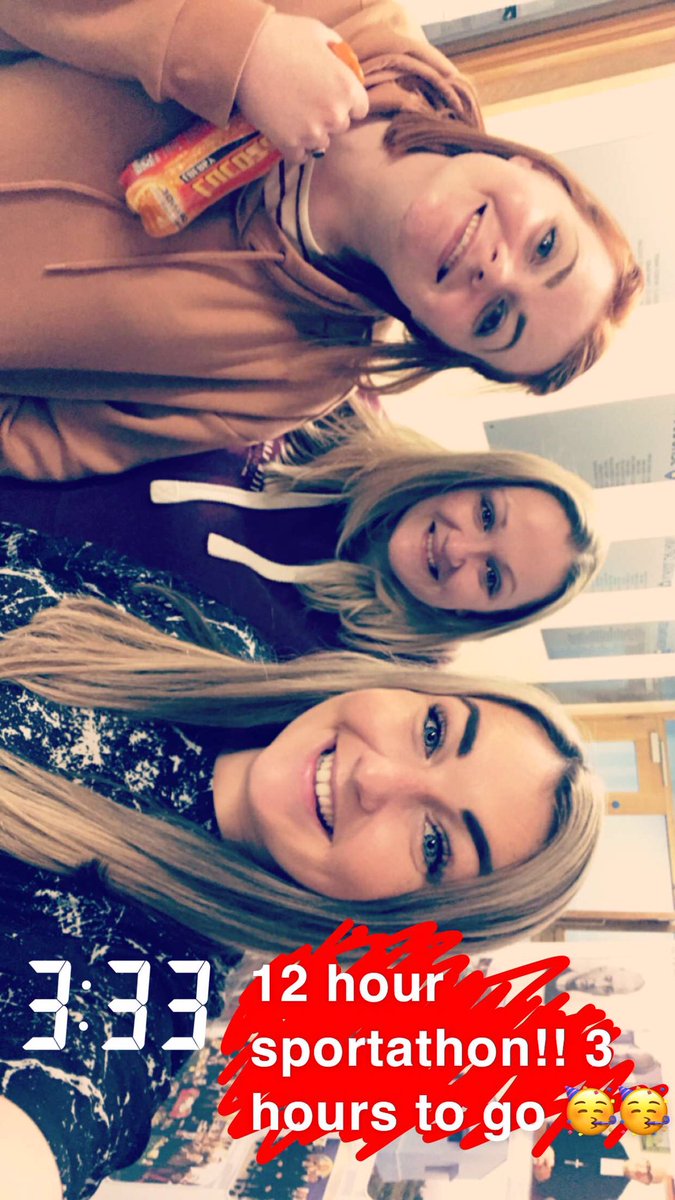 12 hour school sportathon from 6pm-6am complete✅ 
170 pupils, 50 pizzas and a 5am ‘Just Dance’ dance off on the Wii! What a night!! The tiredness today is definitely worth it🥳