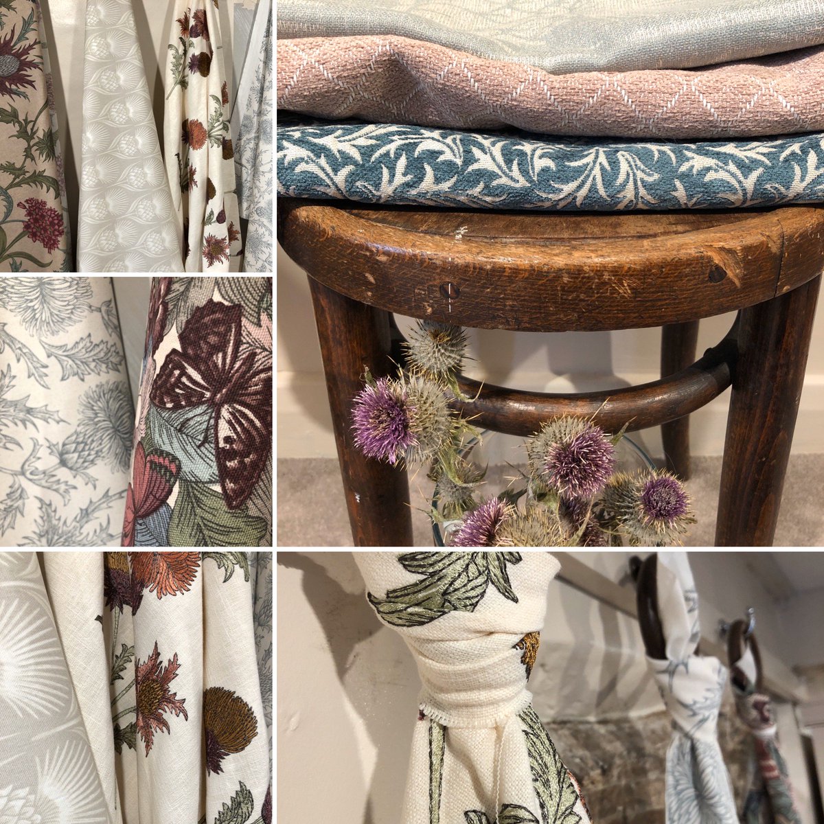 MilnersLeyburn's tweet photo. @ILIVfabrics new collection- The Botanist has beautiful Autumnal colours to make any room look cosy! #interiordesign #fabric #northyorkshire https://t.co/iPRIW87Crk