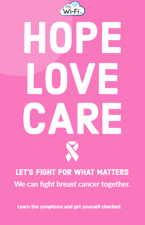 WifiInc's tweet photo. Its Breast Cancer Awareness month, find out the symptoms. https://t.co/vYI1O3mBXi