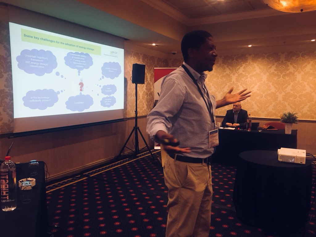 vukanicomms's tweet photo. The IDC has strategic projects with various partners to support the Lithium-ion battery vakue chain development. David Sekgororwana from the Industrial Development Corporation speaking at the conference. https://t.co/7eK6ZFvkpu
