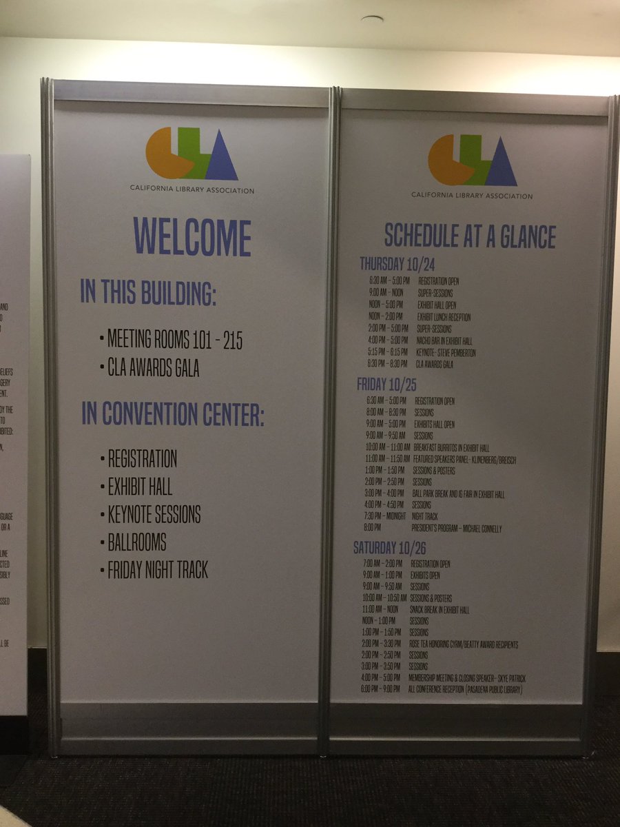 deienara's tweet photo. I’m in Pasadena for #CLA19 Please join us at the #ReadersAdvisory session in Rm 204 today Oct 25th at 8AM! https://t.co/HQCB2SNSS2