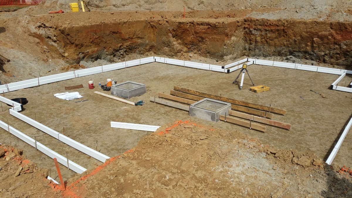 There's nothing better than a clean job site! #residentialconstruction #foundationfootings #proformHD #jobsite