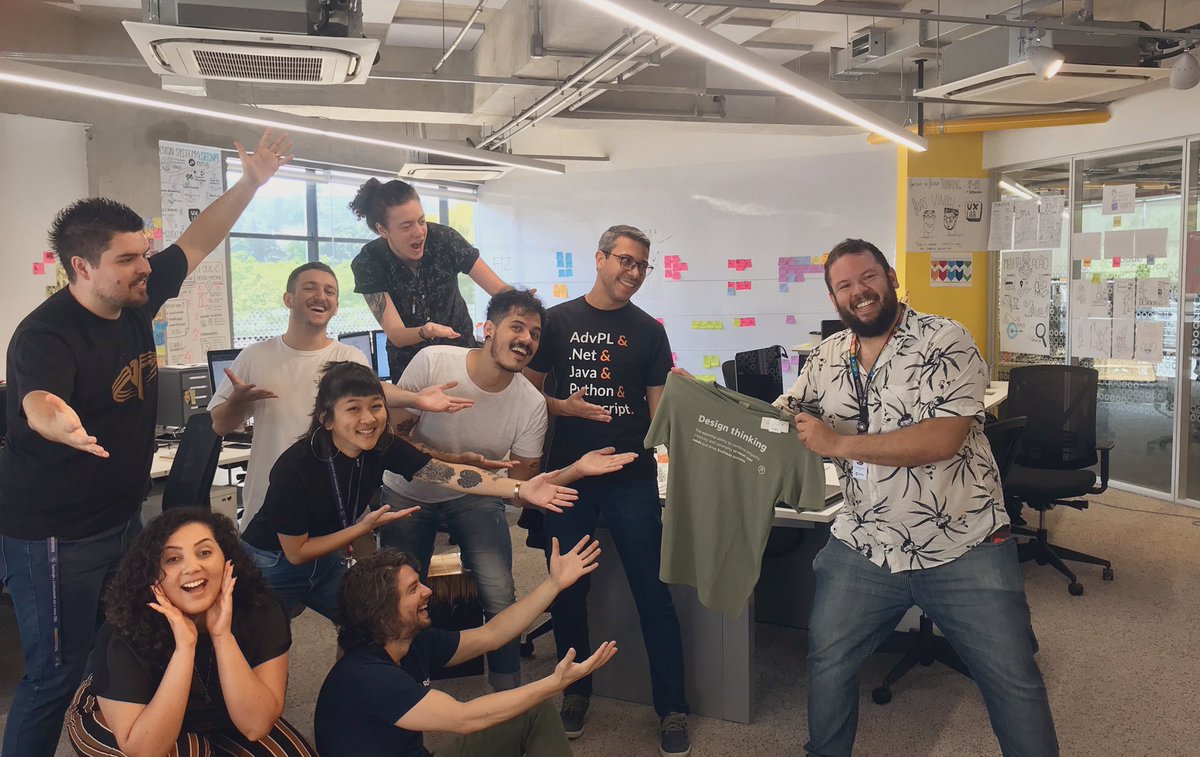 UXLabSP's tweet image. Gratidão pelos pequenos gestos. Hoje recebemos um agradecimento do Salomão Cunha Lima, responsável pela diversidade, inclusão e responsabilidade social da @TOTVS. São gestos assim que mostram que estamos impactando positivamente outras pessoas.
#UXLabDays  #DesignThinking