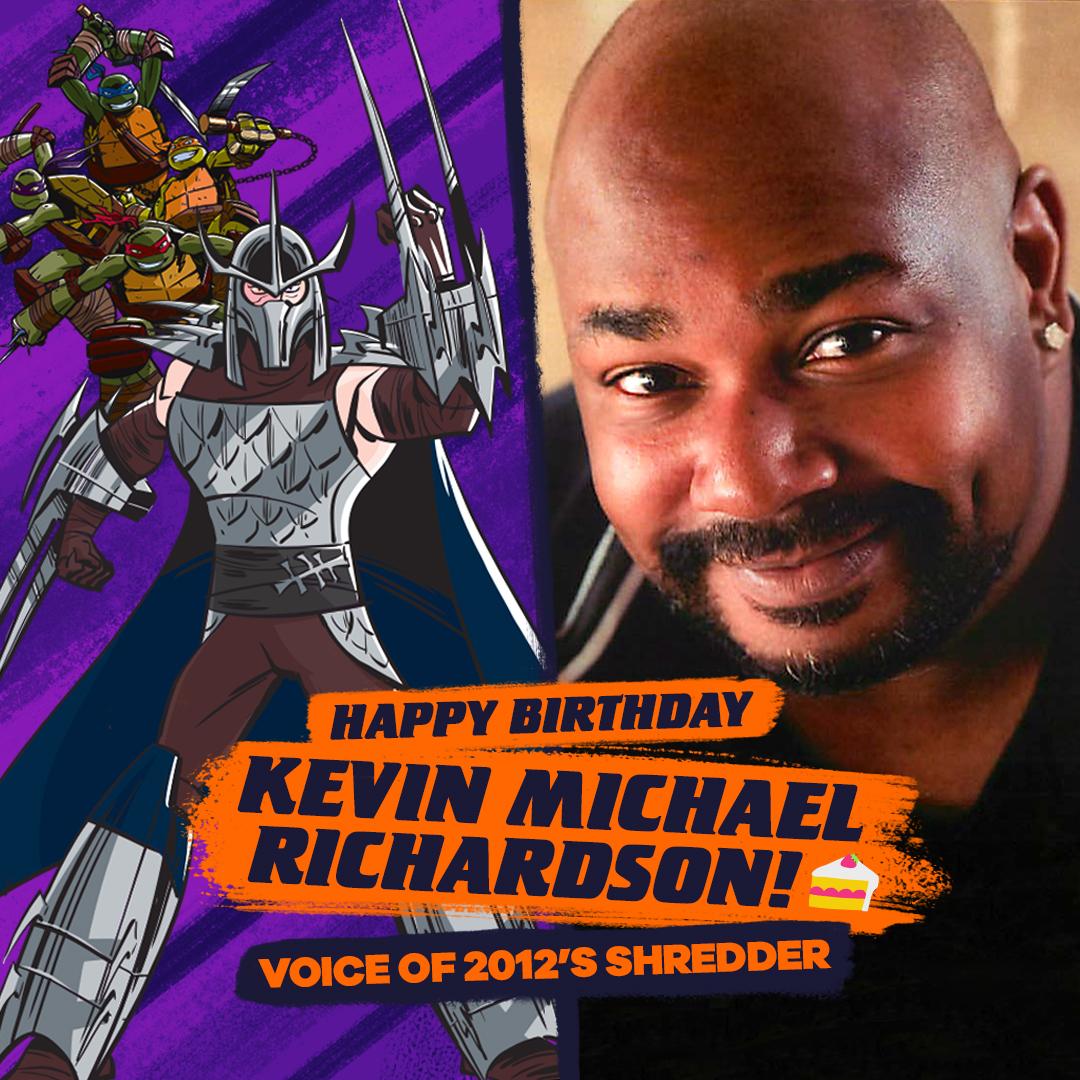 Happy Birthday Kevin Michael Richardson, voice of Shredder! 