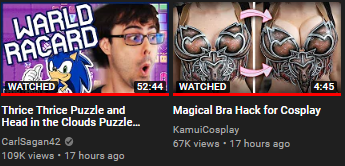Goonygoon84's tweet photo. @Carl_Sagan42  control yourself. @KamuiCosplay  is a respectable lady! (When YouTube subs line up just right) https://t.co/IhSTrTCBIm