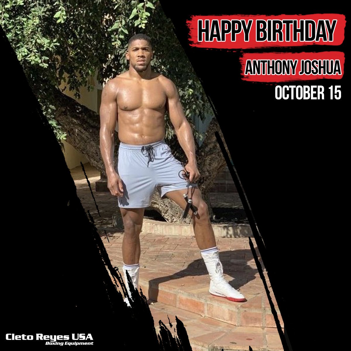 Happy Birthday to this guy  Anthony Joshua 