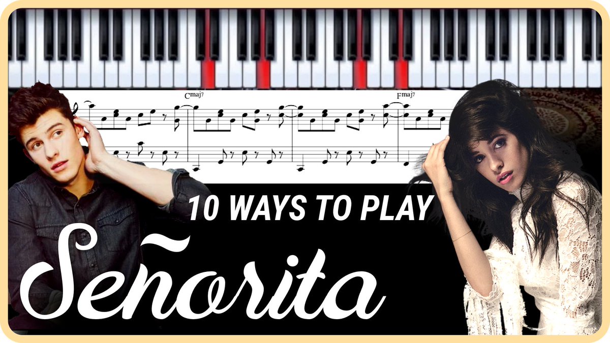 music_method's tweet photo. NEW LESSON: 10 Piano Patterns to play Señorita with Sheet Music - 

https://t.co/APAUN5K07i https://t.co/yxHPaXgkR1