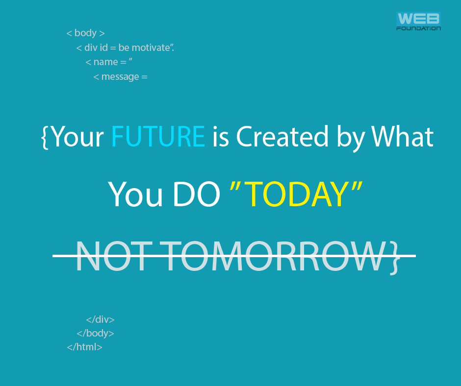 WebFoundation7's tweet image. Friday post 😊😊😊

Right time - is today ✅✅✅

#wfstaff #webfoundation #motivational #quotes #friday #IT