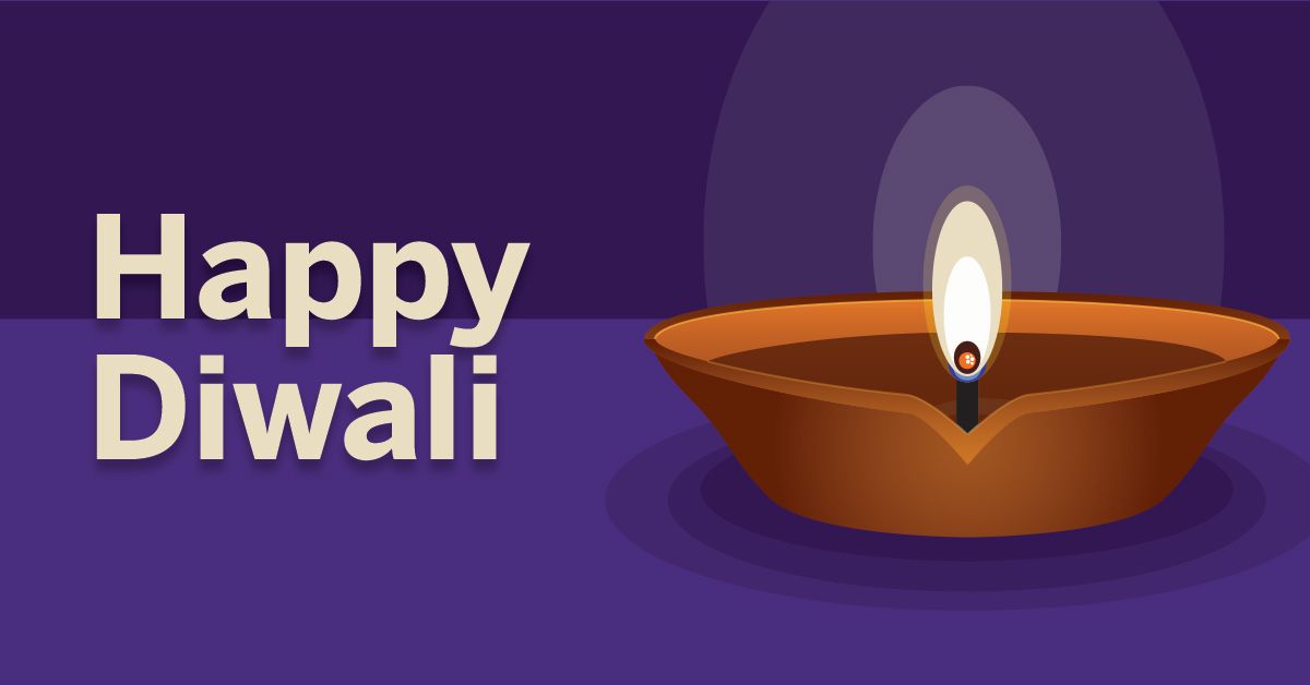 WesternU's tweet photo. Happy #Diwali, Mustangs! May it bring the glow of joy, warmth and happiness to your life and your loved ones. #festivaloflights https://t.co/a6QRjVUKN3