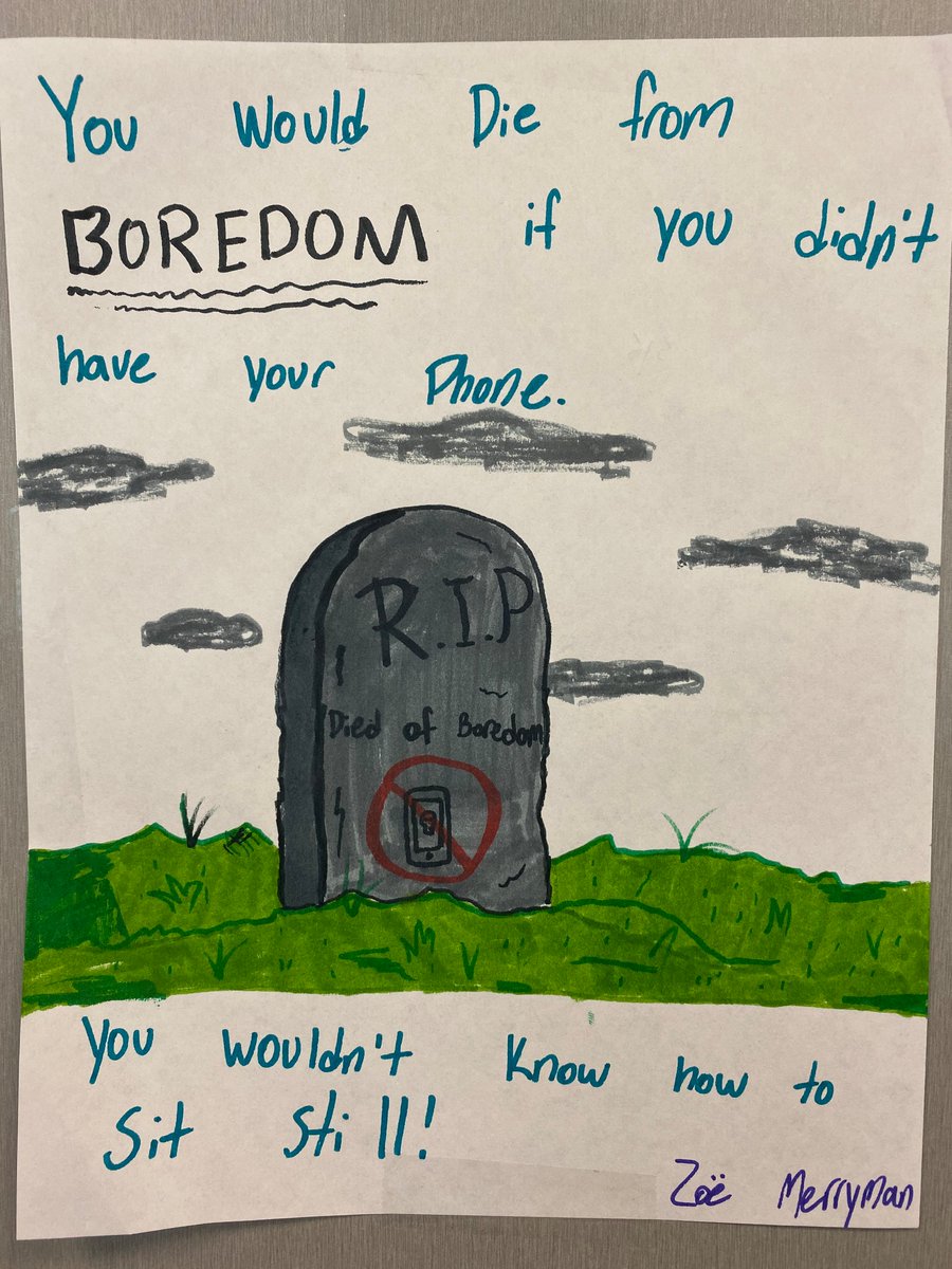 misspilipshen's tweet photo. Ninth-graders create text reformulations for "The Veldt" in order to offer warnings about modern-day technology. https://t.co/TbAzU6dvCx