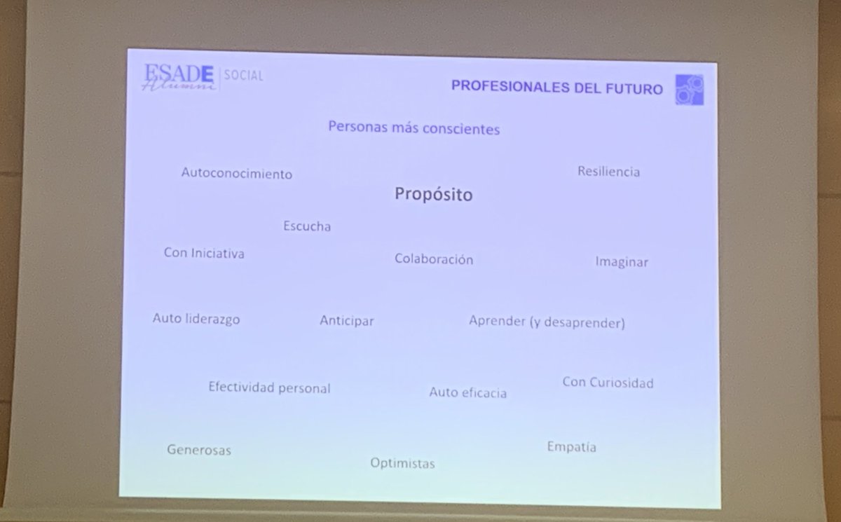 IdeIConsultores's tweet photo. Tener un propósito es liderar con conciencia @IsabelRallo @ESADEAlumni @ESADE #esadesocial https://t.co/FTVWcGVRy1