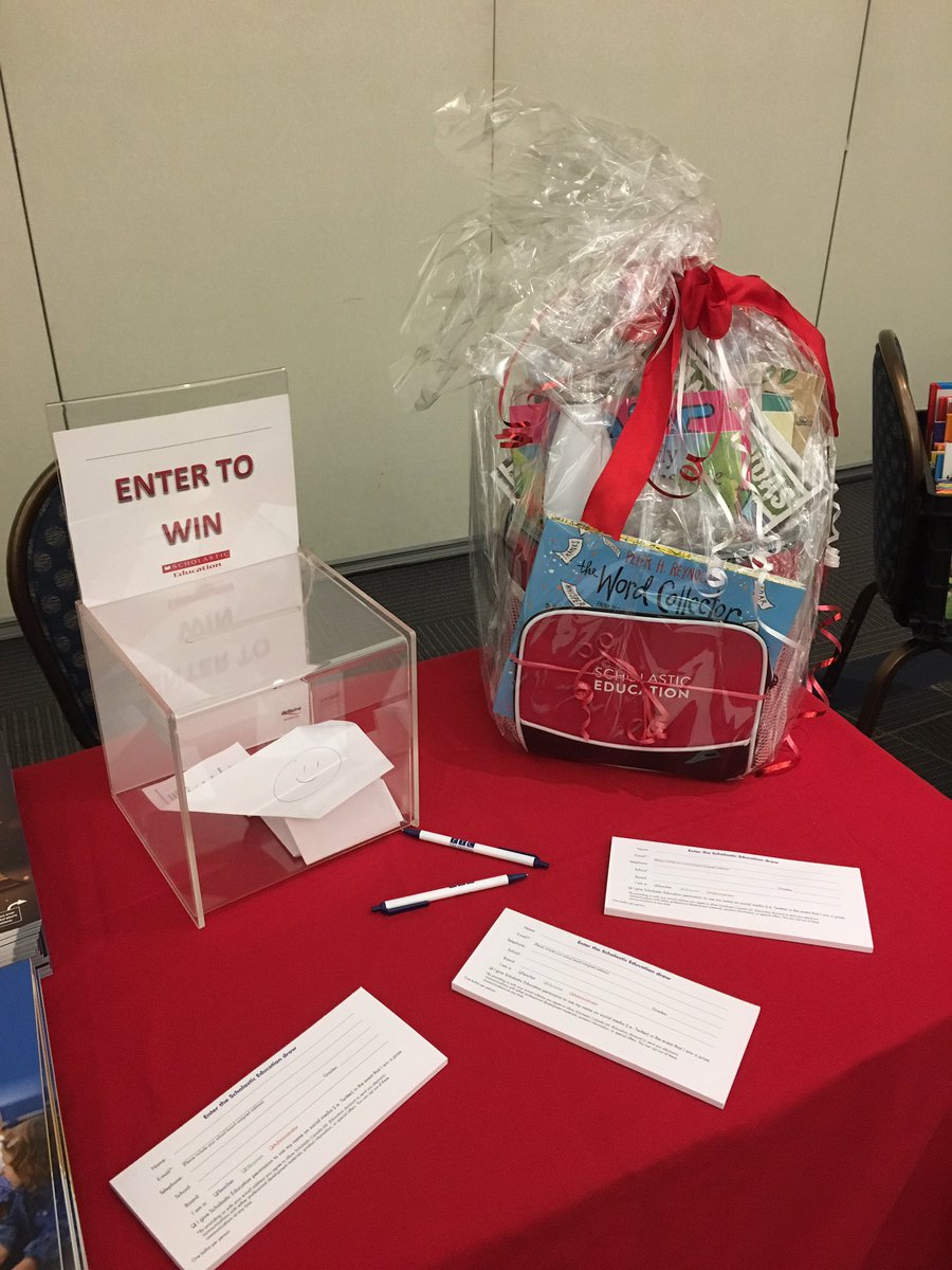 DVanDuinenED's tweet photo. Come visit the @ScholasticEdCda display at the BCPTA conference! We have new math and science resources for BC primary teachers, and a fantastic prize basket that could be yours! #BCPTA https://t.co/R3OJIWXhz9