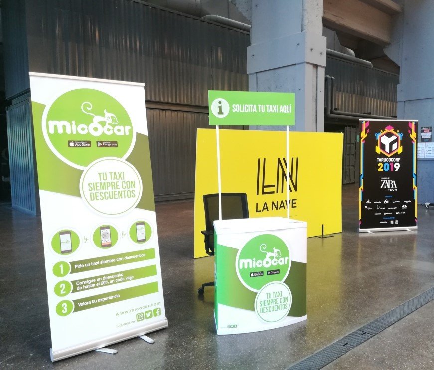 Ya tenemos todo listo para <a href="/tarugoconf/">TRGCON</a>  ¿Todavía no sabes cómo vas a volver a casa desde #tarugo4? Acércate a nuestro punto de información a partir de las 20:00 y descubre Micocar, #app de #taxi siempre con descuentos.
