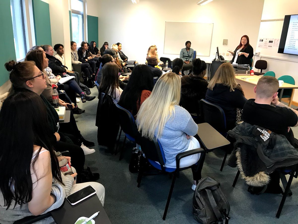 Today, our first year Mental Health students have had a series of sessions with non-statutory organisations. We welcomed Changes, Savana and Pointon House #KeeleNurses