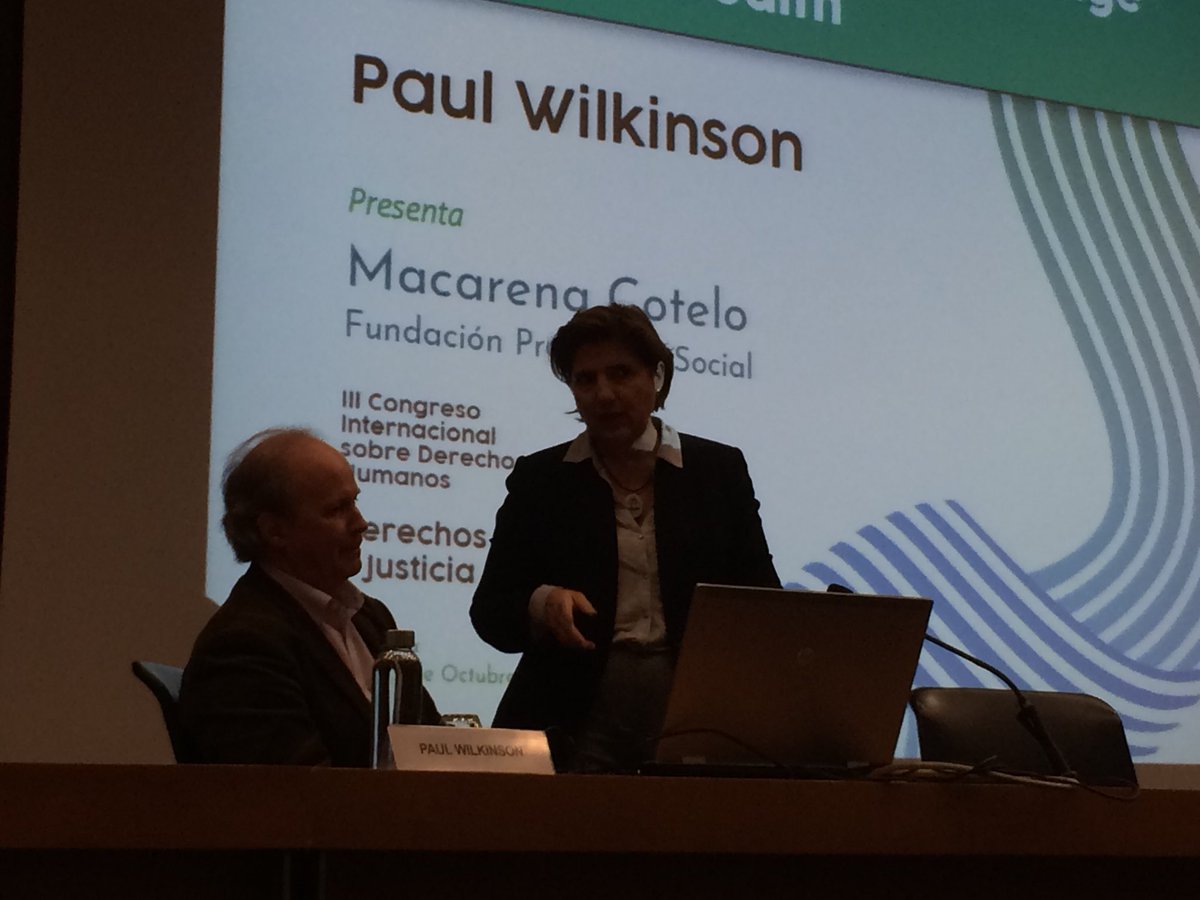 Paul Wilkinson se refiere no sólo a los efectos directos del #cambioclimático sobre la Salud sino también a los efectos de implementar medidas para mitigar los efectos del cambio climático, que son beneficiosas #JusticiaClimática