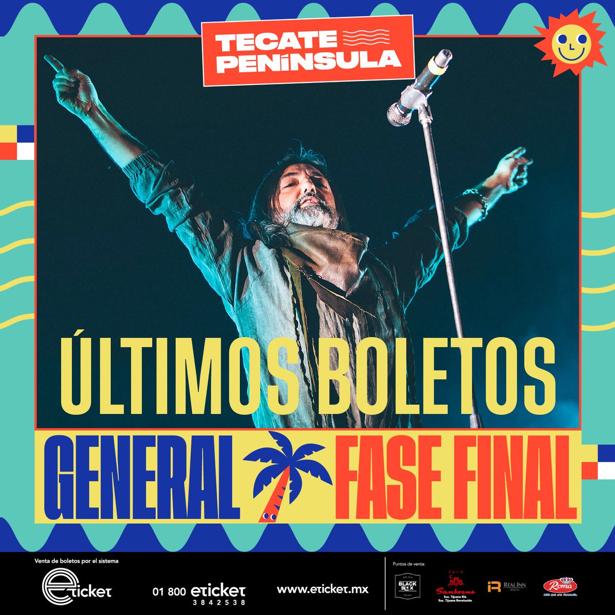 TecatePeninsula's tweet photo. 🚨🔥 Últimos boletos fase final para agotar en su totalidad. 😱🙌🏻

Disponibles en eticket: https://t.co/My6U76CD9A y en sus puntos de venta. https://t.co/eKfOmziblp