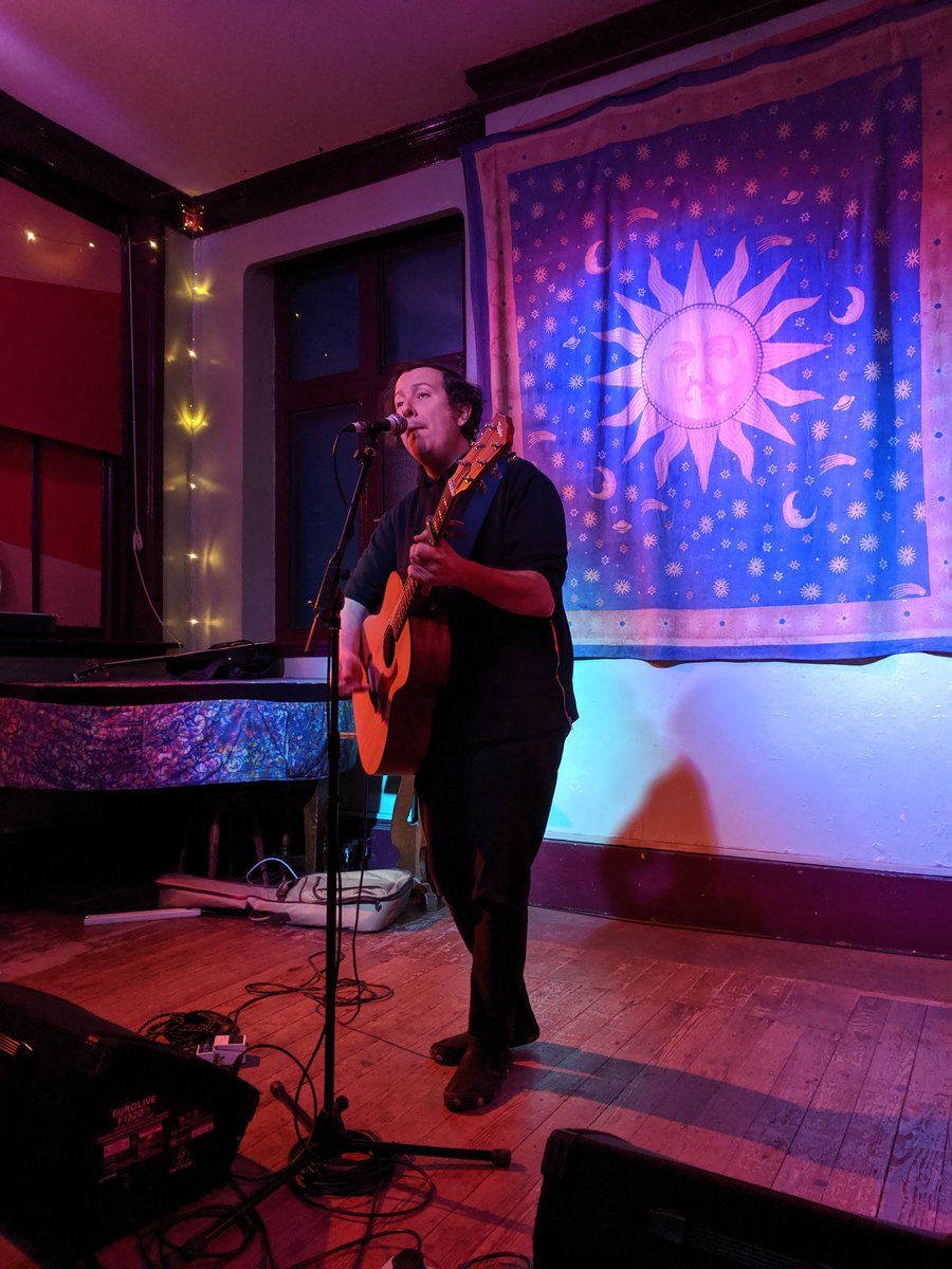 And we're off! Tonight's @ClubVelocity begins with a solo outing for <a href="/Seasonsinshort/">The Seasons in Shorthand</a> #rdgbands #acoustic #livemusic #inrdg