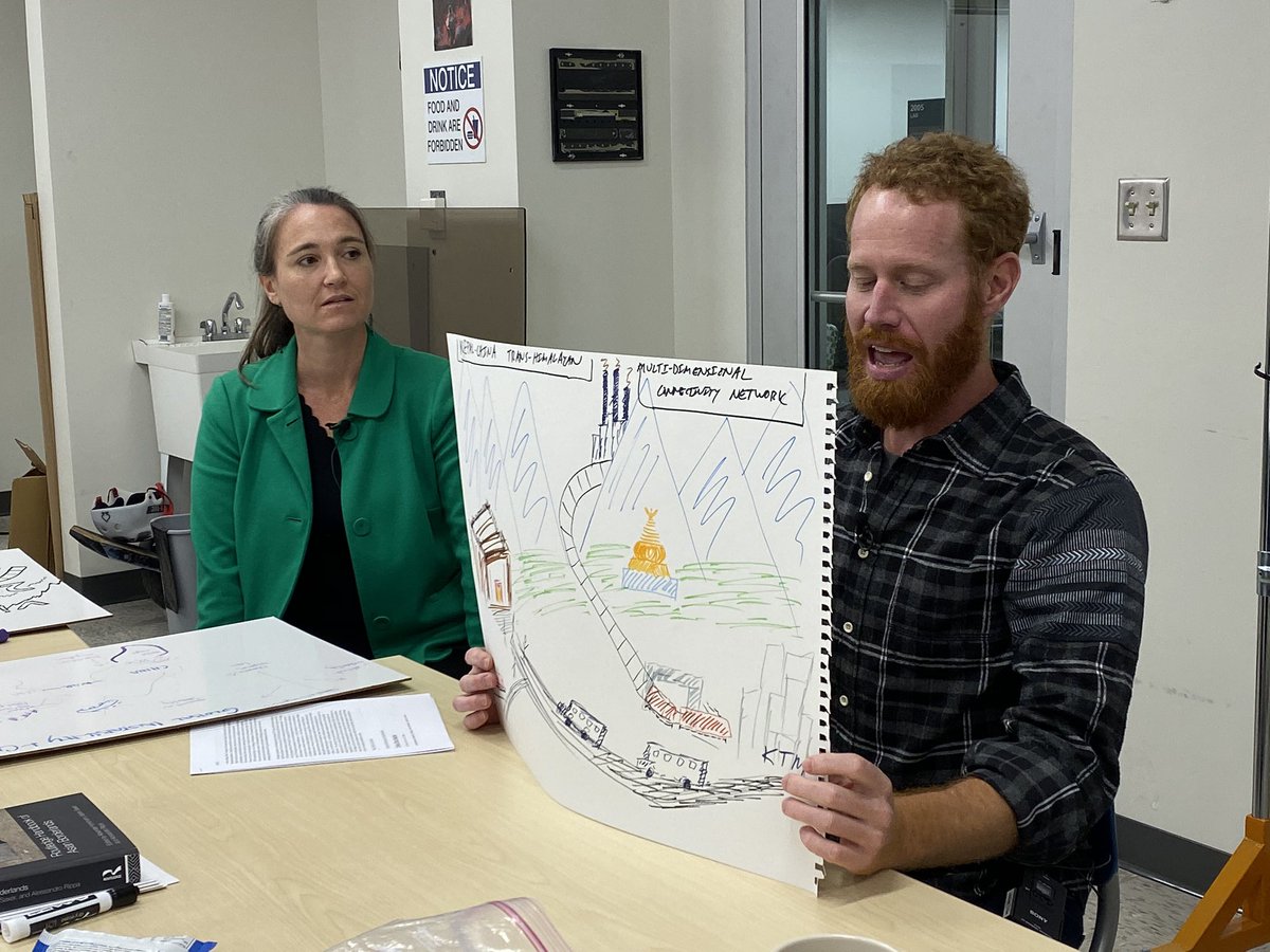 shannonconley33's tweet photo. More shots from today’s STS Future Lab engagement with Dr Galen Murton on infrastructure imaginaries in Nepal @jmu_innovation @JMUCivic @EngagedJMU #engagedsts #stspedagogy https://t.co/7Wlo0G69id